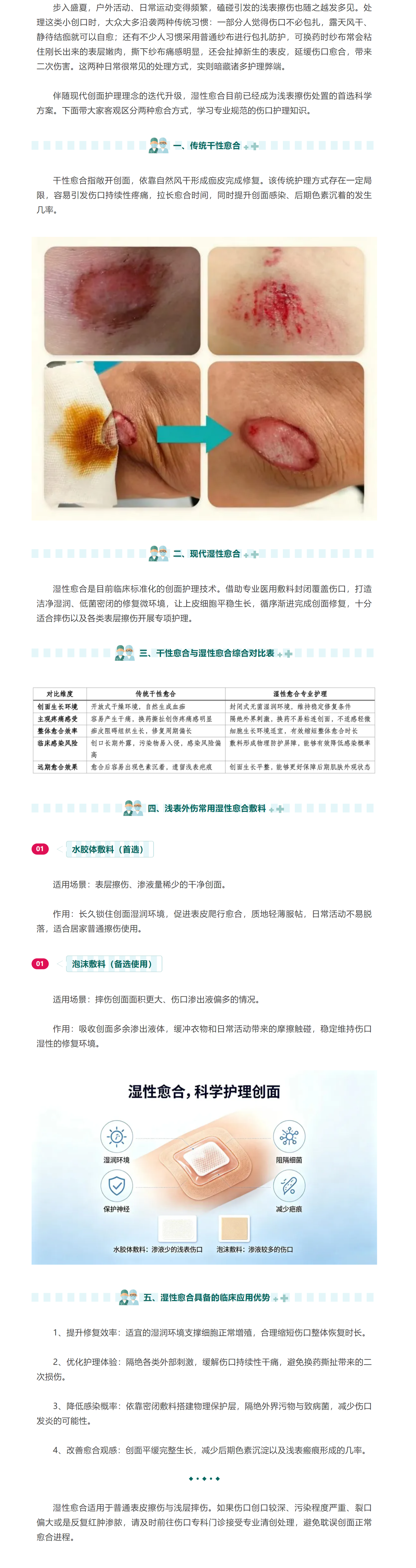 淺表擦傷科學(xué)護理，認(rèn)識濕性愈合護理理念.png
